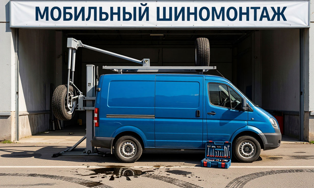 Оборудование для мобильного шиномонтажа